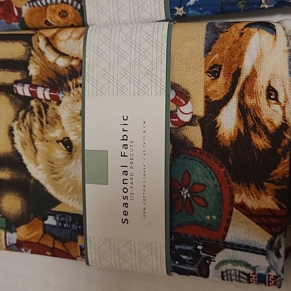 NEW 6 Packs of Pre Cut Seasonal Fabric - Picture 2 of 16